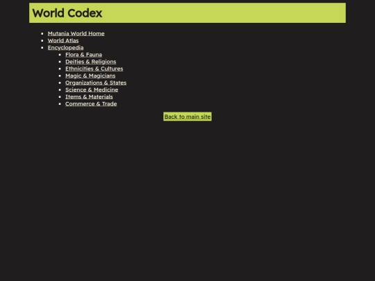 worlds/universes/mutania/world-codex screenshot