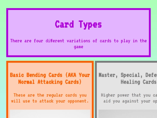cardtype screenshot
