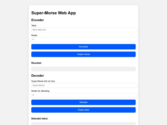 supermorse2 screenshot