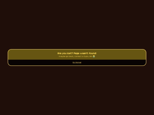 not_found screenshot
