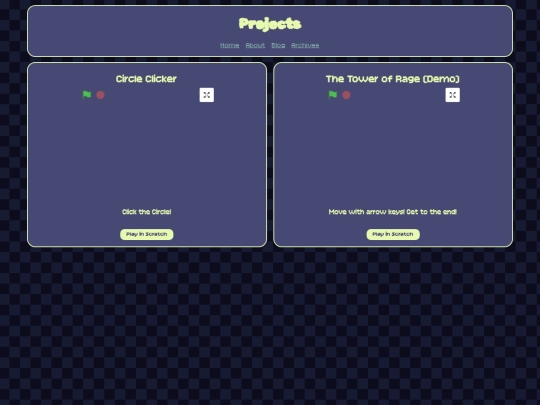 projects screenshot