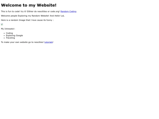 index screenshot