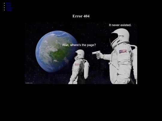 not_found screenshot