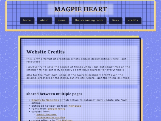 credit screenshot