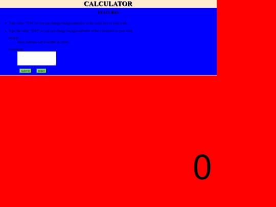 Calculator /calculator screenshot