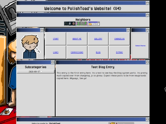 pages/blog screenshot