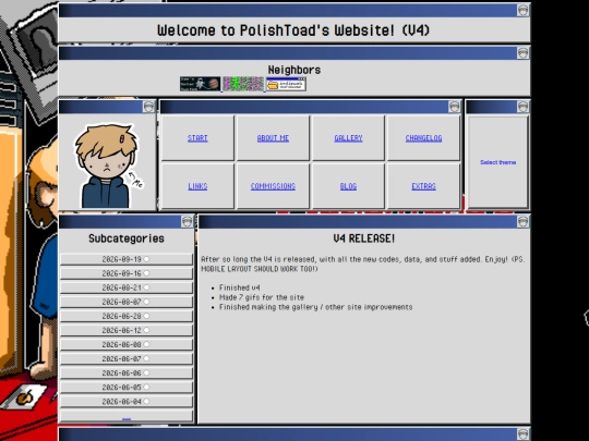 pages/changelog screenshot