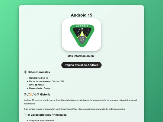 android15 screenshot