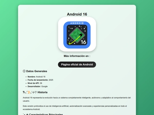android16 screenshot