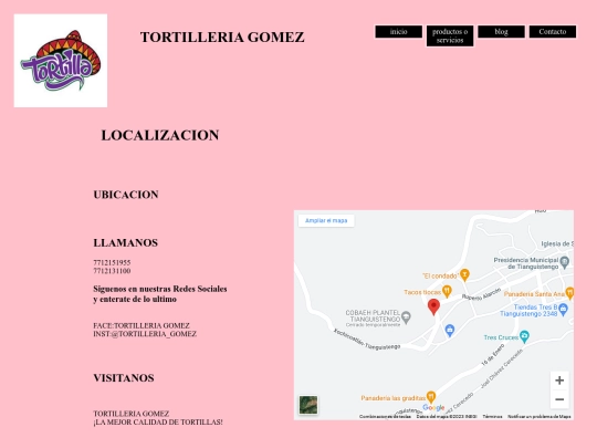 localizacion screenshot