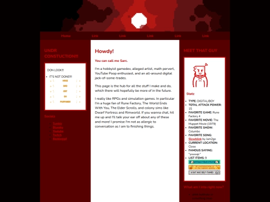 underconstruction screenshot