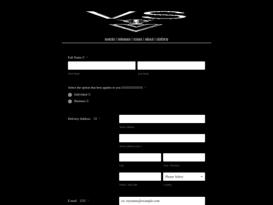 orderclothes screenshot