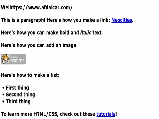 index screenshot