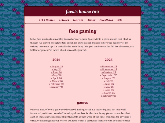 faea-gaming screenshot