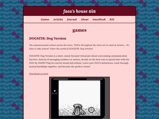 games screenshot