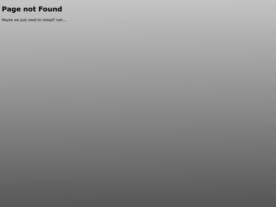 not_found screenshot