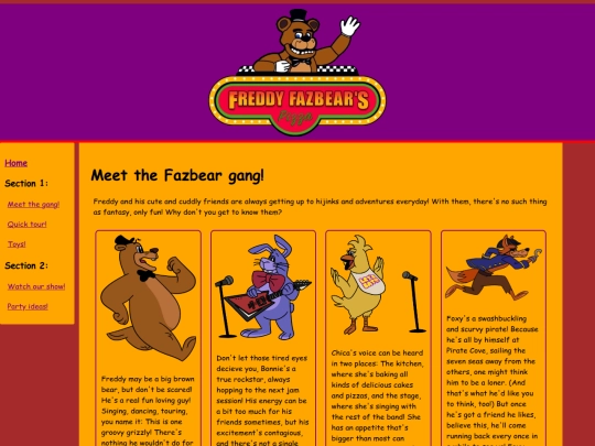 Meet the gang! screenshot