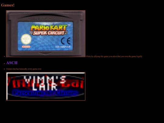 Games/Games screenshot