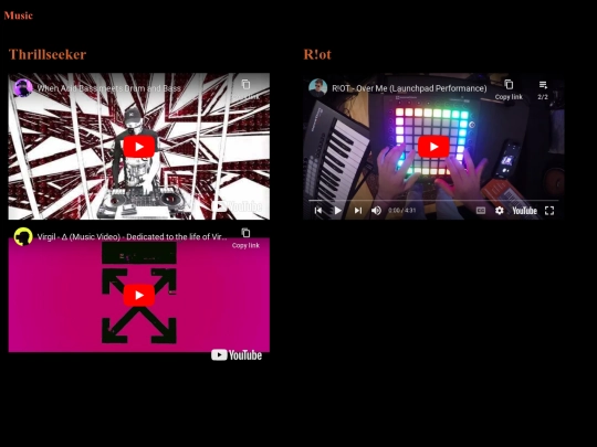 Music screenshot