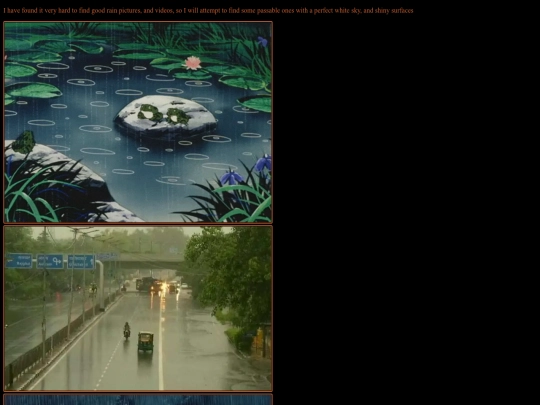 Rain screenshot