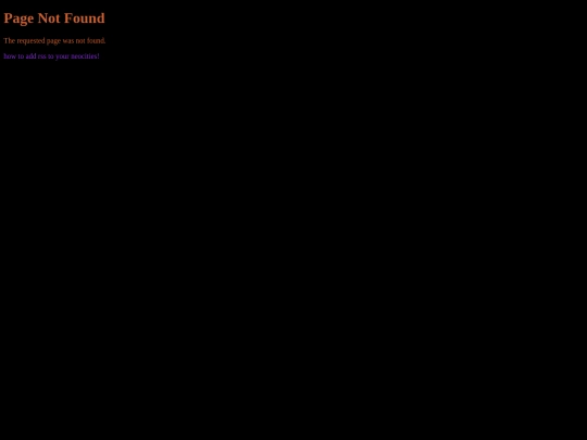 not_found screenshot