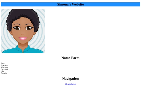 proj1/Index screenshot