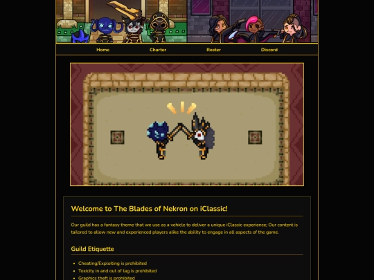 Charter screenshot