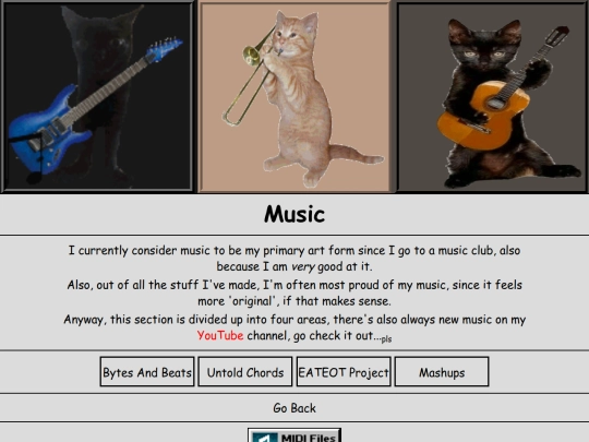 Music screenshot