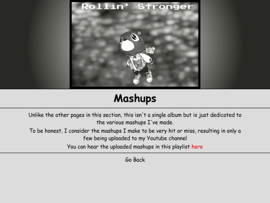 Music/Mashups screenshot