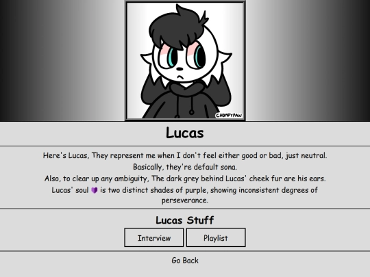 Sonas/Lucas screenshot