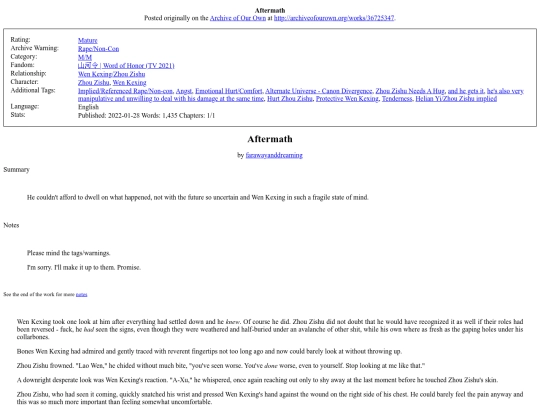 woh/aftermath screenshot