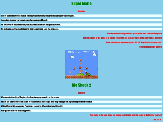 cssclassminiproject screenshot
