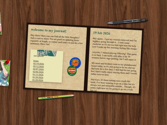 blog screenshot