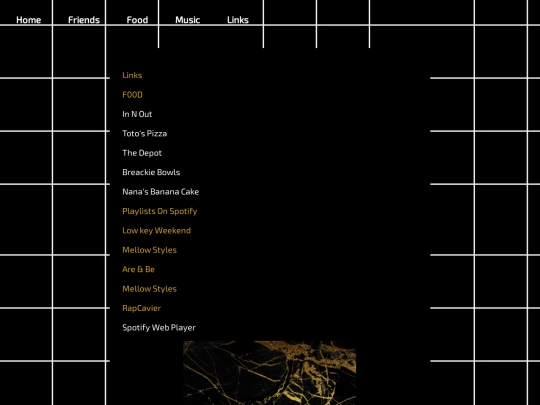 Links screenshot