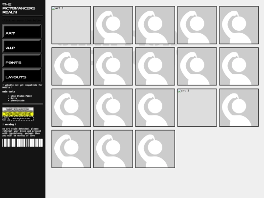 layout/ThePictomancersgallery screenshot