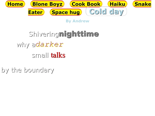 Haiku screenshot