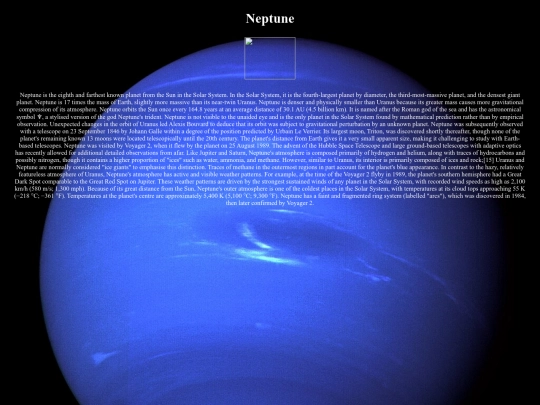 Neptune screenshot