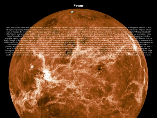 Venus screenshot