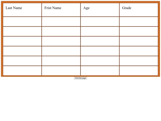 studentChart screenshot