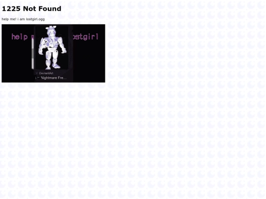 not_found screenshot