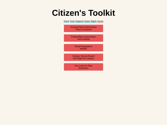 issues screenshot