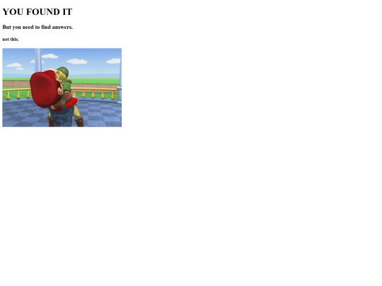 found screenshot