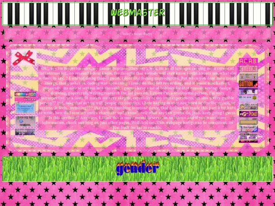 webmaster screenshot