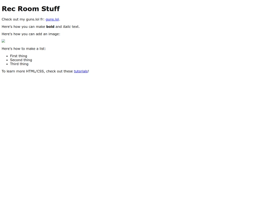 index screenshot