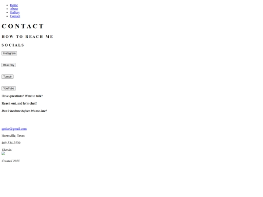 ContactPage screenshot