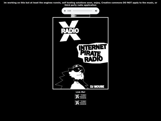 RadioX screenshot