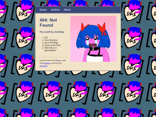 not_found screenshot