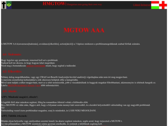 hu/MGTOWAAA screenshot