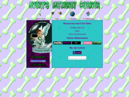 links screenshot