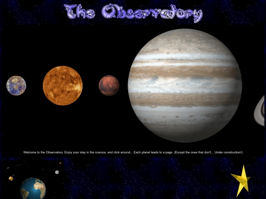 observatory screenshot